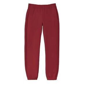 New Member's Mark Relaxed Fit Soft Fleece Jogger Dark Red Women's Small NWT